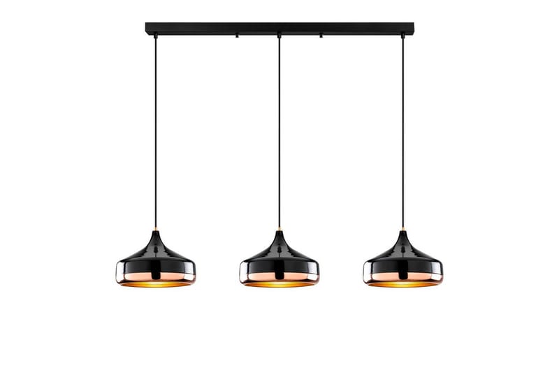 Ljuskrona Soodne Svart / Koppar, Svart