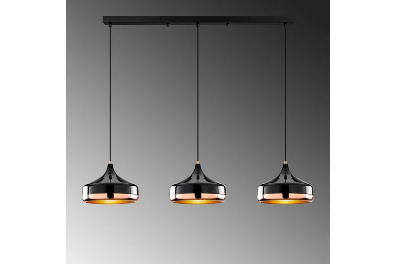 Ljuskrona Soodne Svart / Koppar - Svart - Belysning - Inomhusbelysning & lampor - Taklampor & takbelysning - Kökslampa & pendellampa