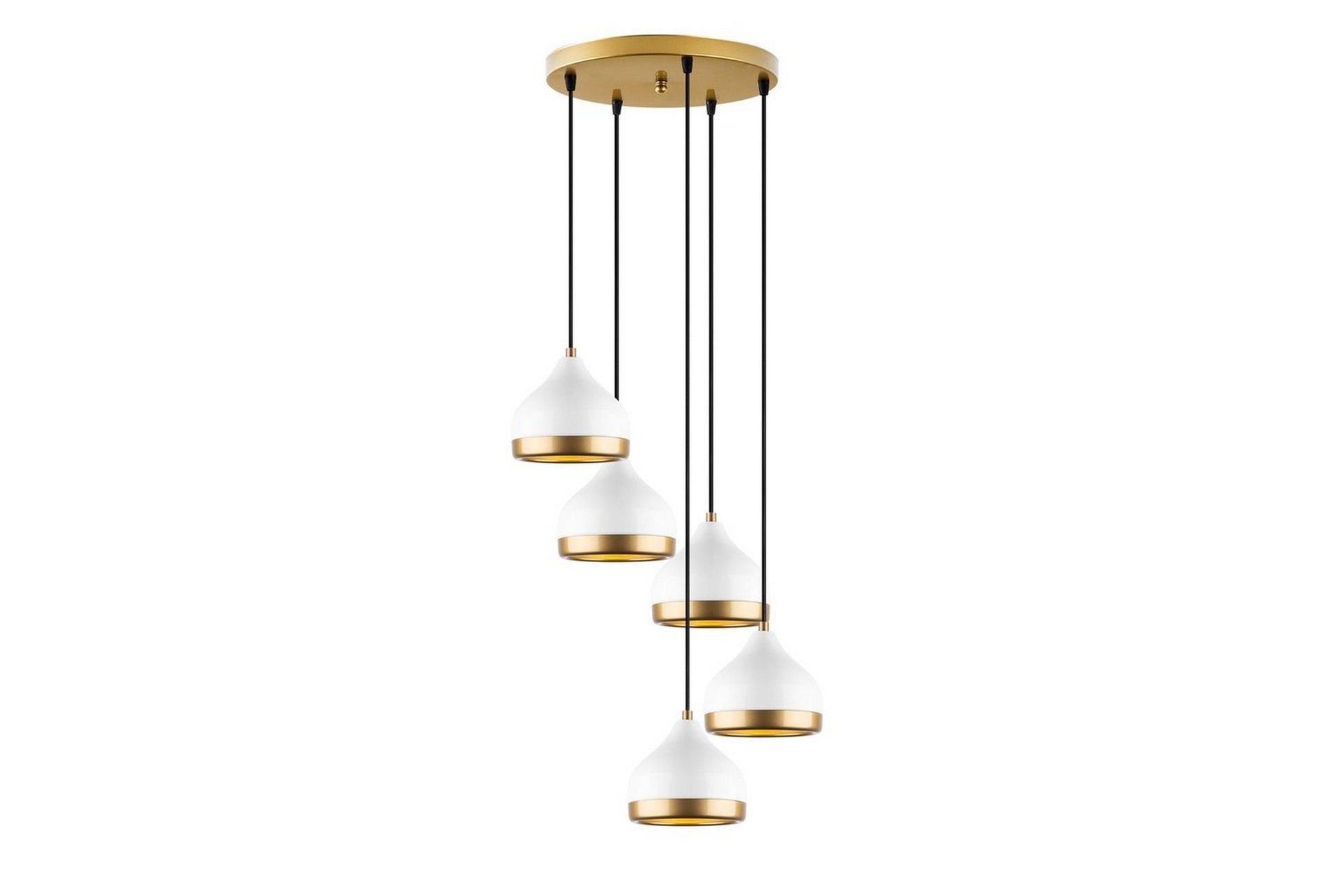 Ljuskrona Soodni Fem Sufia Vit - Vit