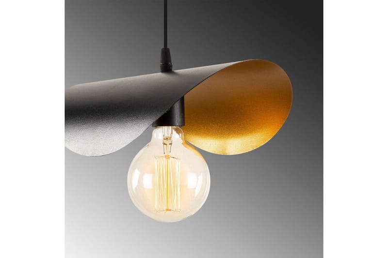 Ljuskrona Sugana Kurvig Svart / Rany - Svart / Rany - Belysning - Inomhusbelysning & lampor - Taklampor & takbelysning - Kökslampa & pendellampa