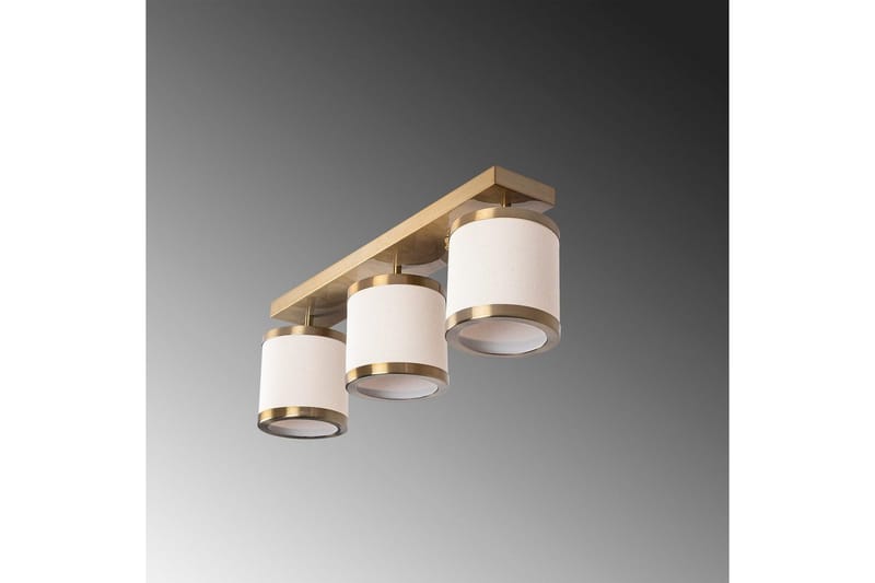 Ljuskrona Talra Three Vintage - Guld - Belysning - Inomhusbelysning & lampor - Taklampor & takbelysning - Plafond