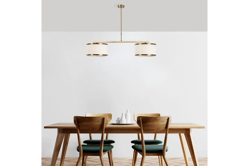 Ljuskrona Talra Two Vintage - Guld - Belysning - Inomhusbelysning & lampor - Taklampor & takbelysning - Kökslampa & pendellampa