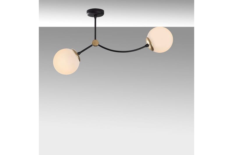 Ljuskrona Yenda Vit / Svart - Svart/Vit - Belysning - Inomhusbelysning & lampor - Taklampor & takbelysning - Kökslampa & pendellampa