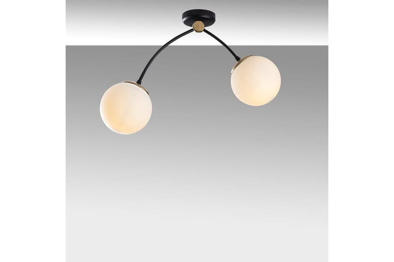 Ljuskrona Yenda Vit / Svart - Svart/Vit - Belysning - Inomhusbelysning & lampor - Taklampor & takbelysning - Kökslampa & pendellampa