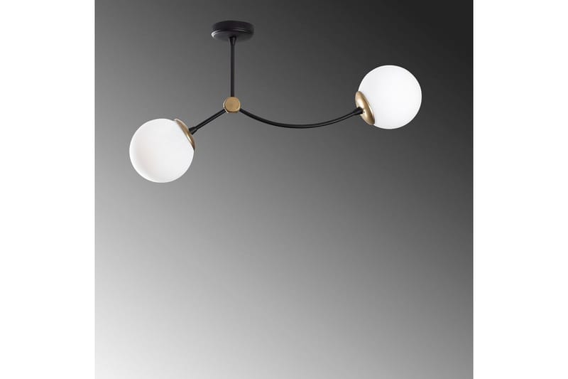 Ljuskrona Yenda Vit / Svart - Svart/Vit - Belysning - Inomhusbelysning & lampor - Taklampor & takbelysning - Kökslampa & pendellampa