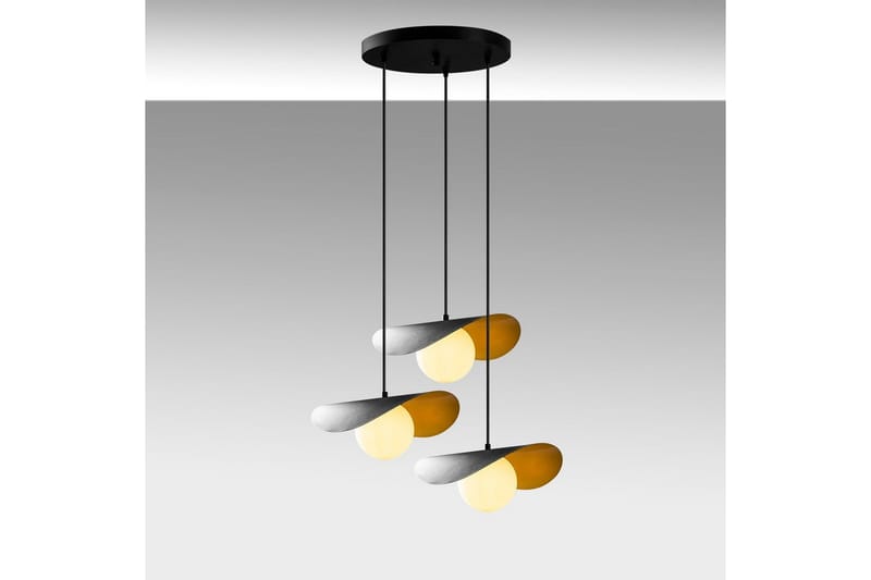 Ljuskrona Pelyn Svart Tre Sockel - Svart - Belysning - Inomhusbelysning & lampor - Taklampor & takbelysning - Kökslampa & pendellampa