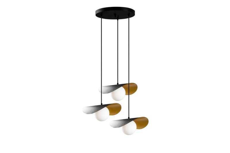 Ljuskrona Pelyn Svart Tre Sockel - Svart - Belysning - Inomhusbelysning & lampor - Taklampor & takbelysning - Kökslampa & pendellampa