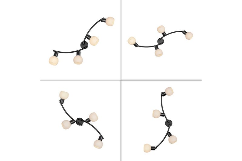 Loki Just Light Taklampa - Black - Belysning - Inomhusbelysning & lampor - Taklampor & takbelysning - Plafond