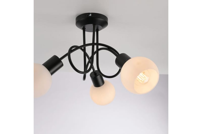 Loki Just Light Taklampa - Black - Belysning - Inomhusbelysning & lampor - Taklampor & takbelysning - Plafond