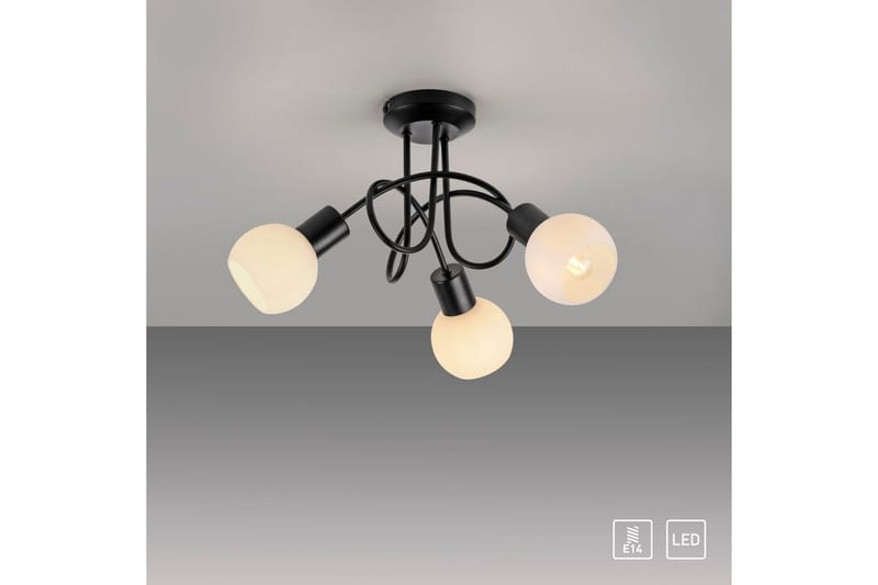 Loki Just Light Taklampa - Black - Belysning - Inomhusbelysning & lampor - Taklampor & takbelysning - Plafond