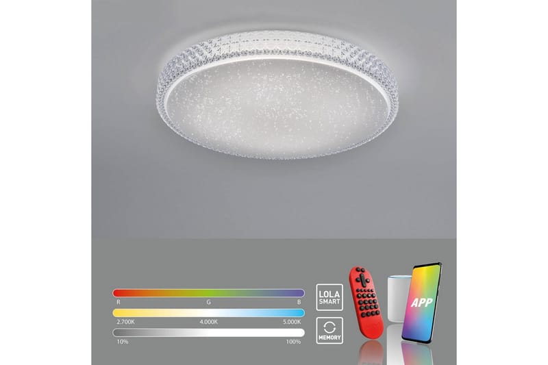 Lolasmart Frida Just Light Taklampa - Transparent - Belysning - Inomhusbelysning & lampor - Taklampor & takbelysning - Plafond