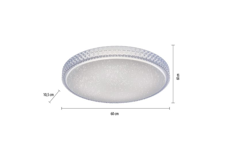 Lolasmart Frida Just Light Taklampa - Transparent - Belysning - Inomhusbelysning & lampor - Taklampor & takbelysning - Plafond