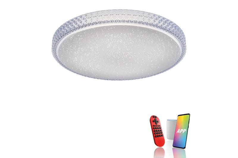 Lolasmart Frida Just Light Taklampa - Transparent - Belysning - Inomhusbelysning & lampor - Taklampor & takbelysning - Plafond