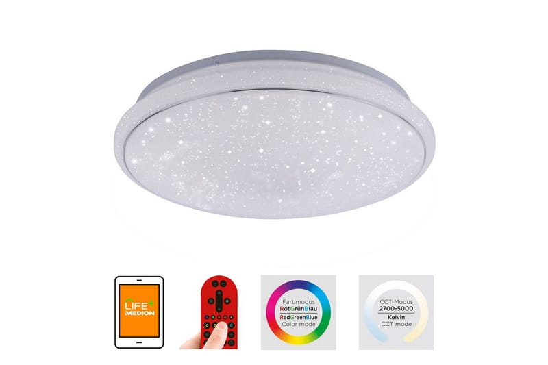 Lolasmart Jupi Just Light Taklampa - White - Belysning - Inomhusbelysning & lampor - Taklampor & takbelysning - Plafond