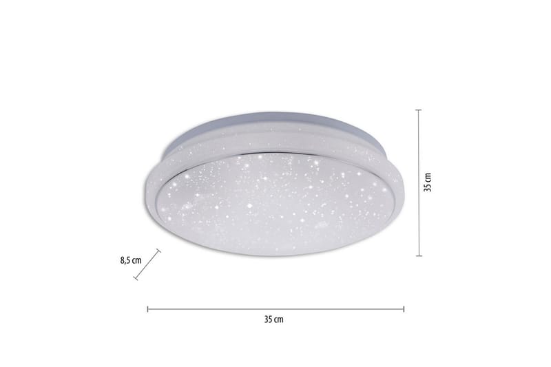 Lolasmart Jupi Just Light Taklampa - White - Belysning - Inomhusbelysning & lampor - Taklampor & takbelysning - Plafond