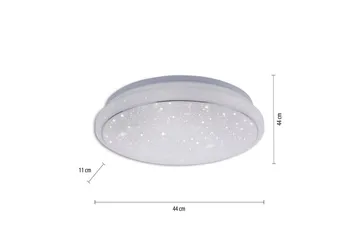 Lolasmart Jupi Just Light Taklampa - White - Belysning - Inomhusbelysning & lampor - Taklampor & takbelysning - Plafond