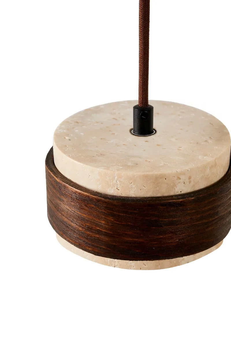 Loloura Pendellampa - Beige Valnöt - Belysning - Inomhusbelysning & lampor - Taklampor & takbelysning - Kristallkrona & takkrona