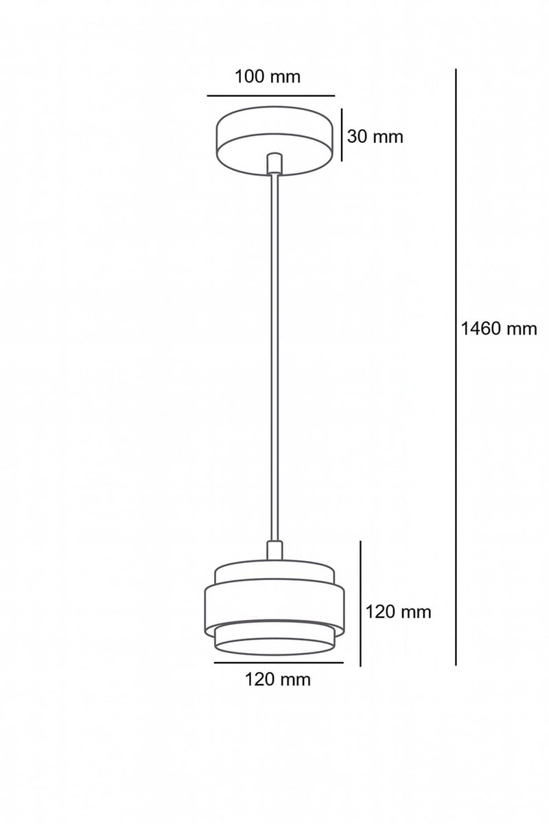 Loloura Pendellampa - Beige Valnöt - Belysning - Inomhusbelysning & lampor - Taklampor & takbelysning - Kristallkrona & takkrona