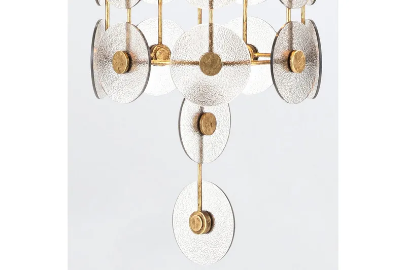 Meridian Quintiesse Krona - GOLD - Belysning - Inomhusbelysning & lampor - Taklampor & takbelysning - Kristallkrona & takkrona