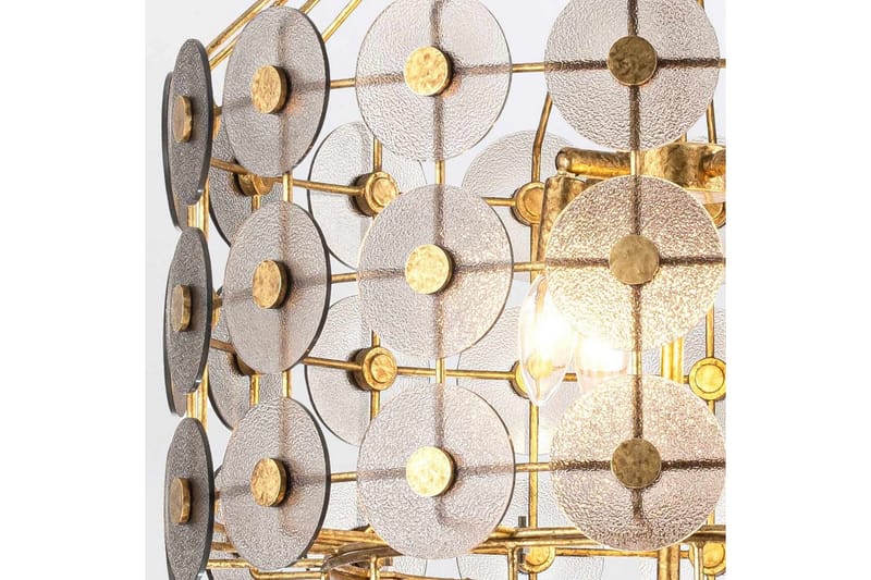 Meridian Quintiesse Krona - GOLD - Belysning - Inomhusbelysning & lampor - Taklampor & takbelysning - Kristallkrona & takkrona