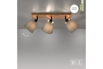 Michel Just Light Taklampa - Wood - Belysning - Inomhusbelysning & lampor - Taklampor & takbelysning - Plafond