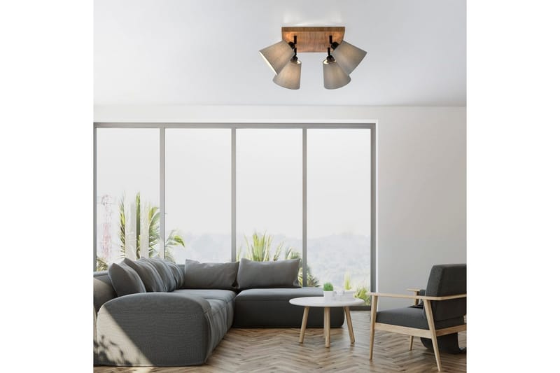 Michel Just Light Taklampa - Wood - Belysning - Inomhusbelysning & lampor - Taklampor & takbelysning - Plafond