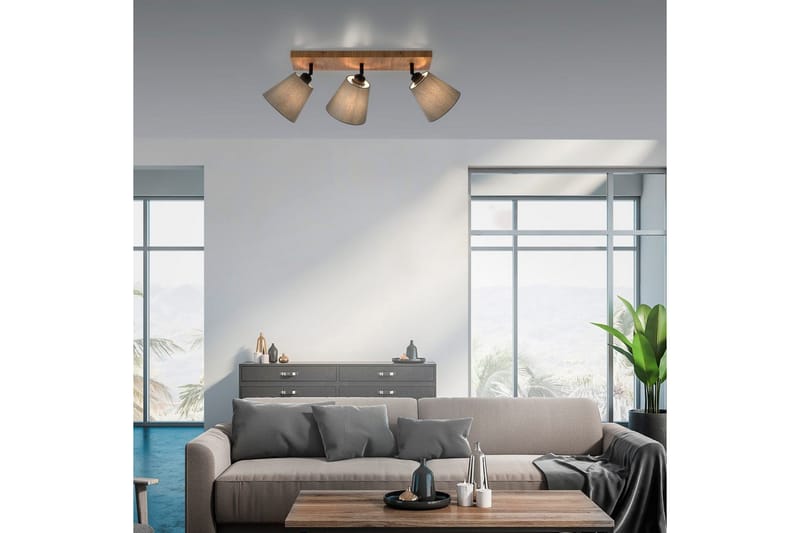 Michel Just Light Taklampa - Wood - Belysning - Inomhusbelysning & lampor - Taklampor & takbelysning - Plafond