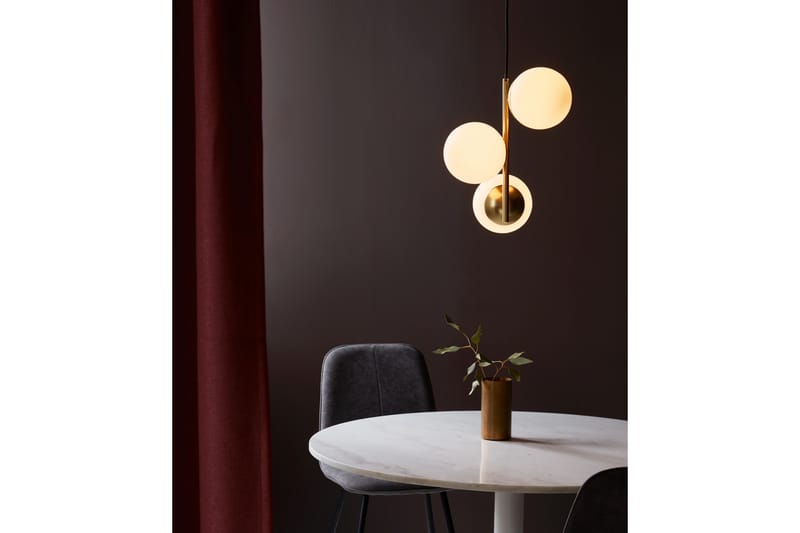 Nordlux Lilly Pendellampa Mässing/Opal - Nordlux - Fönsterlampa hängande - Kökslampa & pendellampa - Sovrumslampa