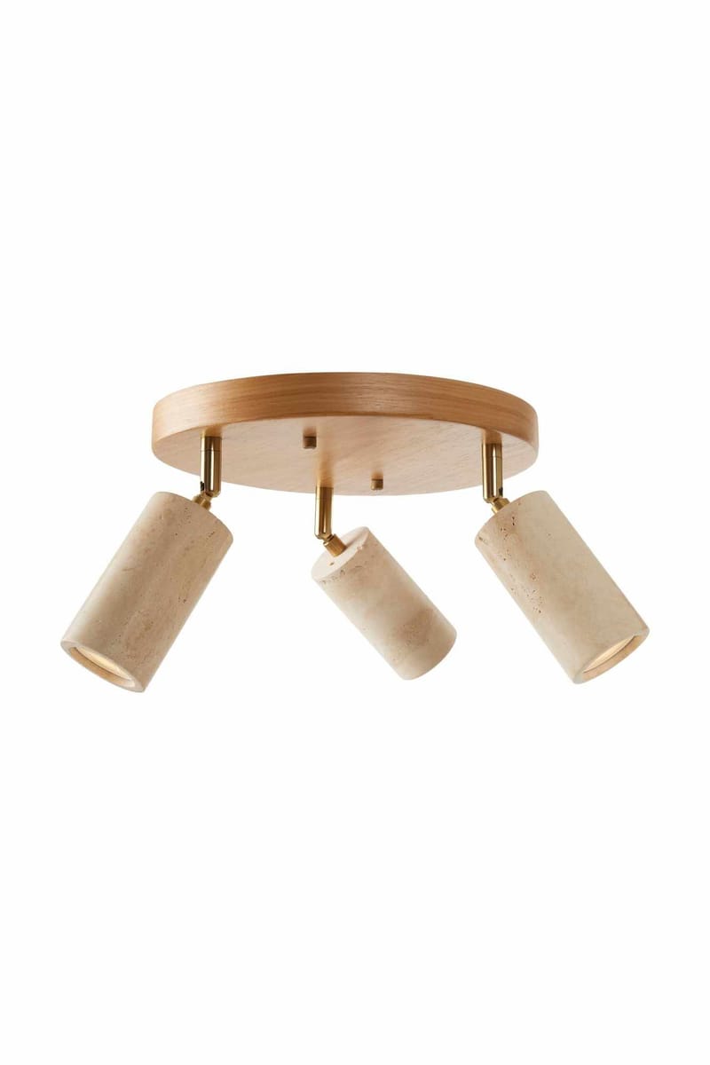 Nurtane Taklampa - Beige Och Ek - Belysning - Inomhusbelysning & lampor - Taklampor & takbelysning - Kristallkrona & takkrona