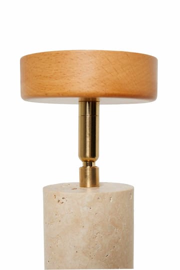 Nurtane Taklampa - Beige Och Ek - Belysning - Inomhusbelysning & lampor - Taklampor & takbelysning - Kristallkrona & takkrona