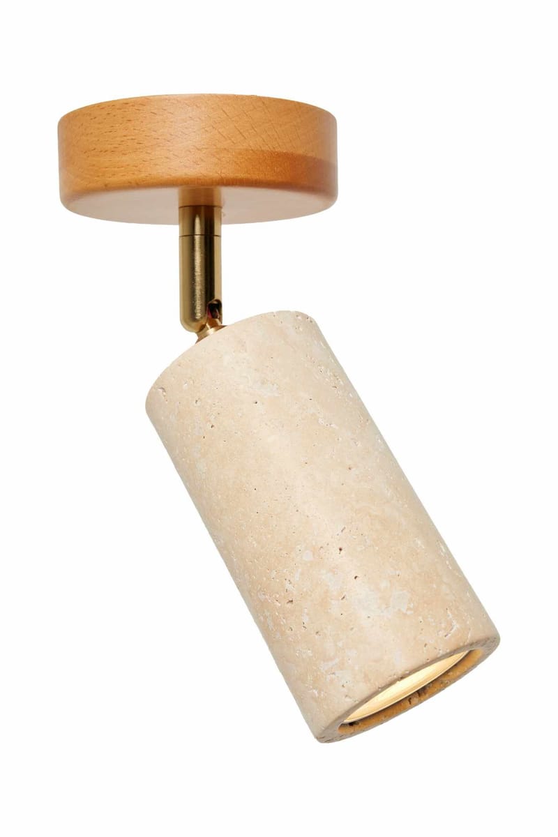 Nurtane Taklampa - Beige Och Ek - Belysning - Inomhusbelysning & lampor - Taklampor & takbelysning - Kristallkrona & takkrona