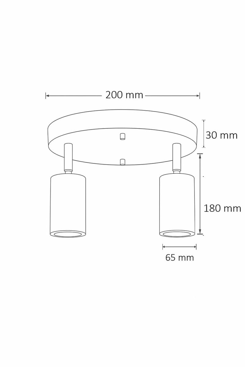 Nurtane Taklampa - Beige Och Ek - Belysning - Inomhusbelysning & lampor - Taklampor & takbelysning - Kristallkrona & takkrona