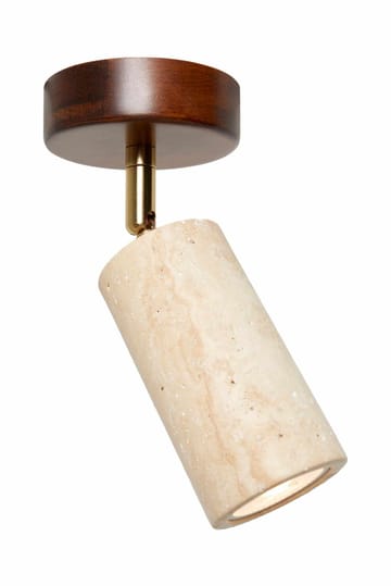 Nurtane Taklampa - Beige Och Valnöt - Belysning - Inomhusbelysning & lampor - Taklampor & takbelysning - Kristallkrona & takkrona