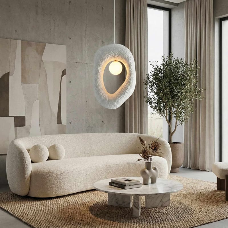 Orvinor Pendellampa - Vit - Belysning - Inomhusbelysning & lampor - Taklampor & takbelysning - Kristallkrona & takkrona