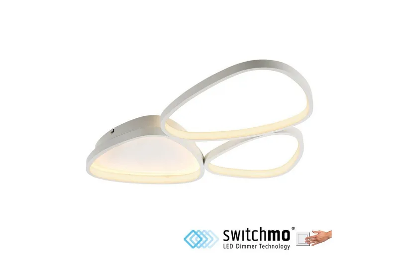 Pebbles Just Light Taklampa - White - Belysning - Inomhusbelysning & lampor - Taklampor & takbelysning - Plafond