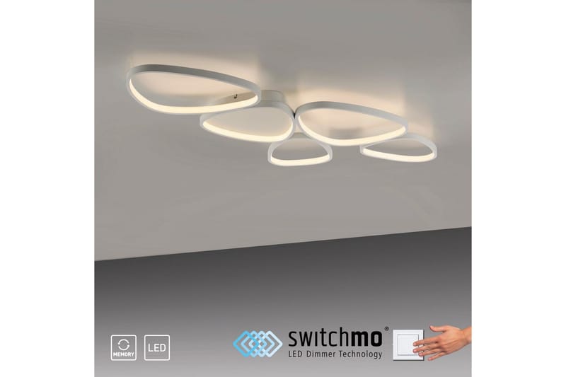 Pebbles Just Light Taklampa - White - Belysning - Inomhusbelysning & lampor - Taklampor & takbelysning - Plafond