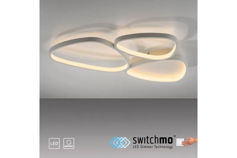 Pebbles Just Light Taklampa - White - Belysning - Inomhusbelysning & lampor - Taklampor & takbelysning - Plafond