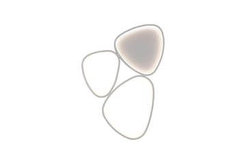 Pebbles Just Light Taklampa - White - Belysning - Inomhusbelysning & lampor - Taklampor & takbelysning - Plafond