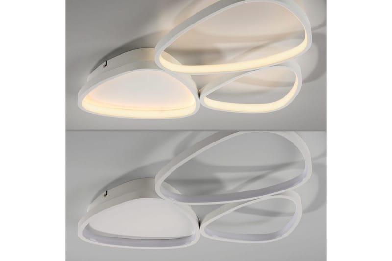 Pebbles Just Light Taklampa - White - Belysning - Inomhusbelysning & lampor - Taklampor & takbelysning - Plafond