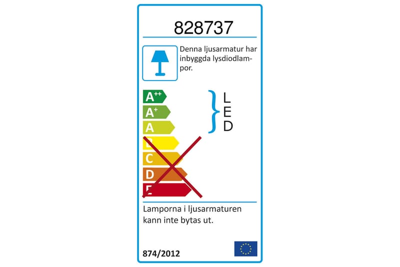 ARESIO Plafond Ljusgrå - Sovrumslampa - Plafond