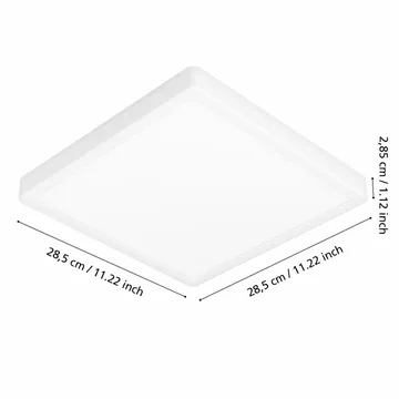 Plafond Argolis 285x285 mm - Vit - Belysning - Inomhusbelysning & lampor - Taklampor & takbelysning - Plafond