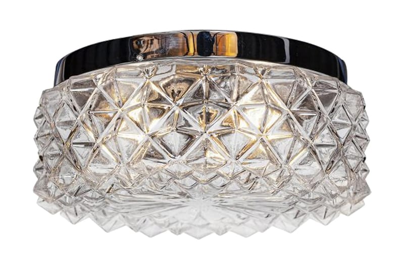 CHIC Plafond Kromad/Blank - Plafond - Sovrumslampa