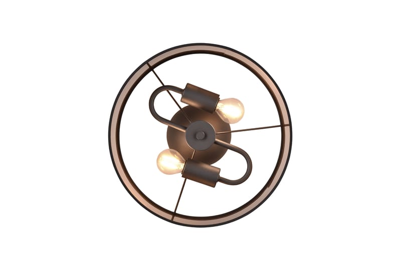 Davos Plafond 30 cm 2xE14 mattsvart/ greige - Matt svart/Greige - Belysning - Inomhusbelysning & lampor - Taklampor & takbelysning - Plafond