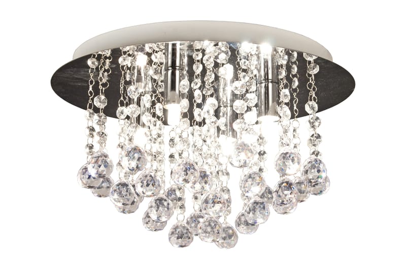 DONAU plafond, krom - Plafond - Sovrumslampa