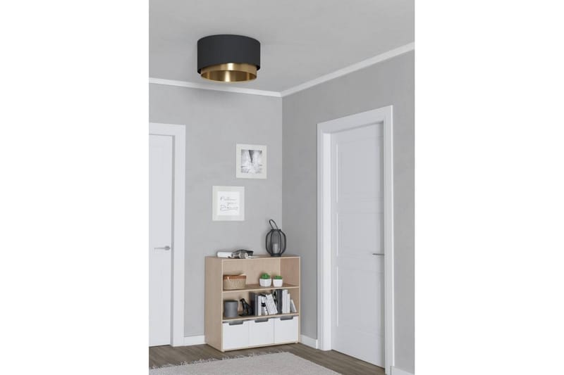 Plafond Eglo Manderline Svart/Mässing - Belysning - Inomhusbelysning & lampor - Taklampor & takbelysning - Plafond