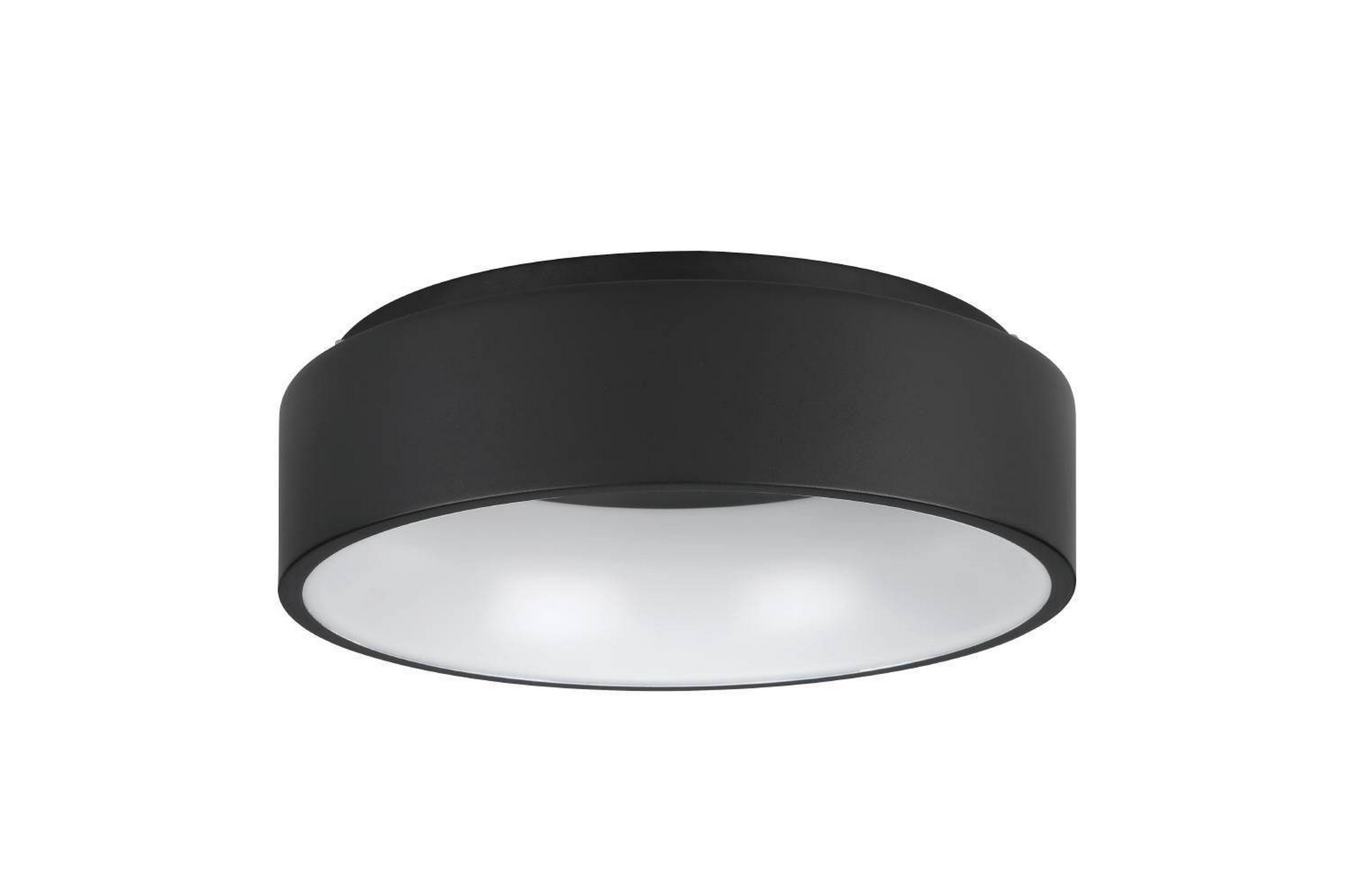 Plafond Eglo Marghera 45 cm, Svart - 45 cm, Svart
