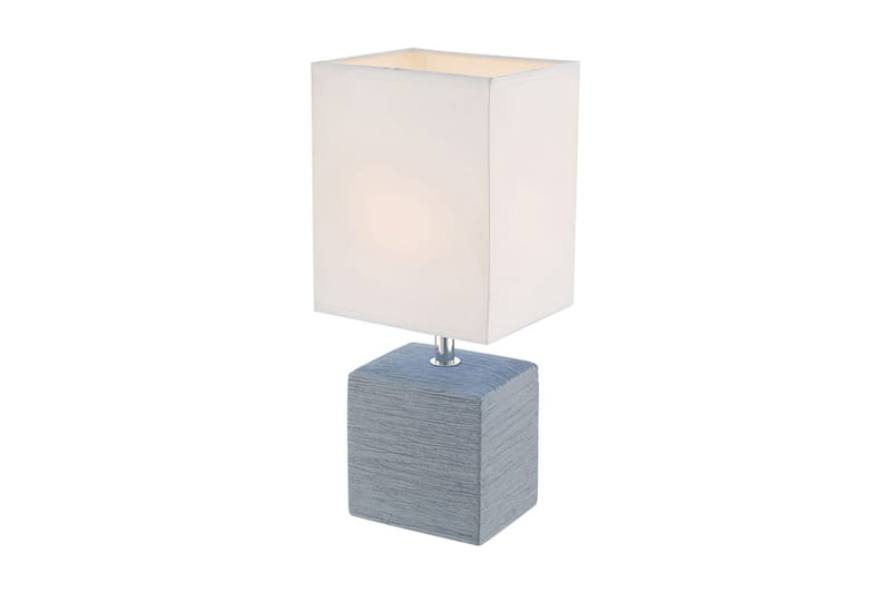 GERI Bordslampa Grå - Globo Lighting - Sängbordslampa - Sovrumslampa - Fönsterlampa på fot - Bordslampor & bordsbelysning