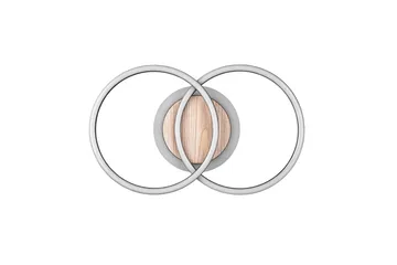 Giro LED Taklampa rund mattsvart/ trä - Mattsvart/Trä - Belysning - Inomhusbelysning & lampor - Taklampor & takbelysning - Plafond