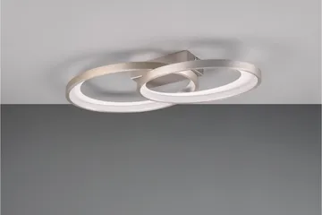 Malaga LED Plafond borstad stål - Borstad stål - Belysning - Inomhusbelysning & lampor - Taklampor & takbelysning - Plafond