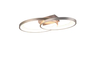 Malaga LED Plafond borstad stål - Borstad stål - Belysning - Inomhusbelysning & lampor - Taklampor & takbelysning - Plafond